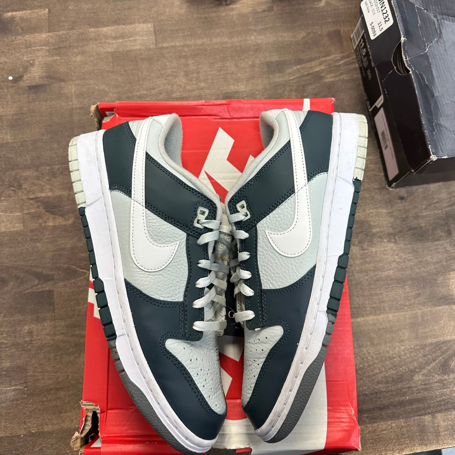 Split Deep Jungle Nike Dunk Low Retro (USED)