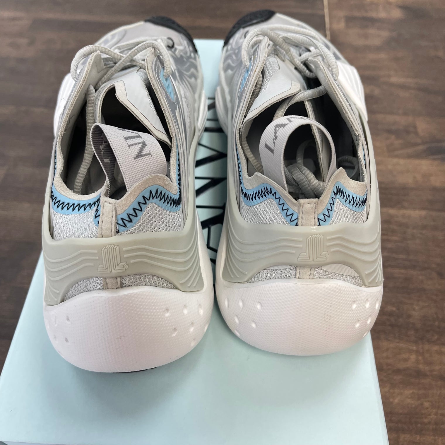 Lanvin Flash-X Sneaker Shoe Grey (Replacement Box)