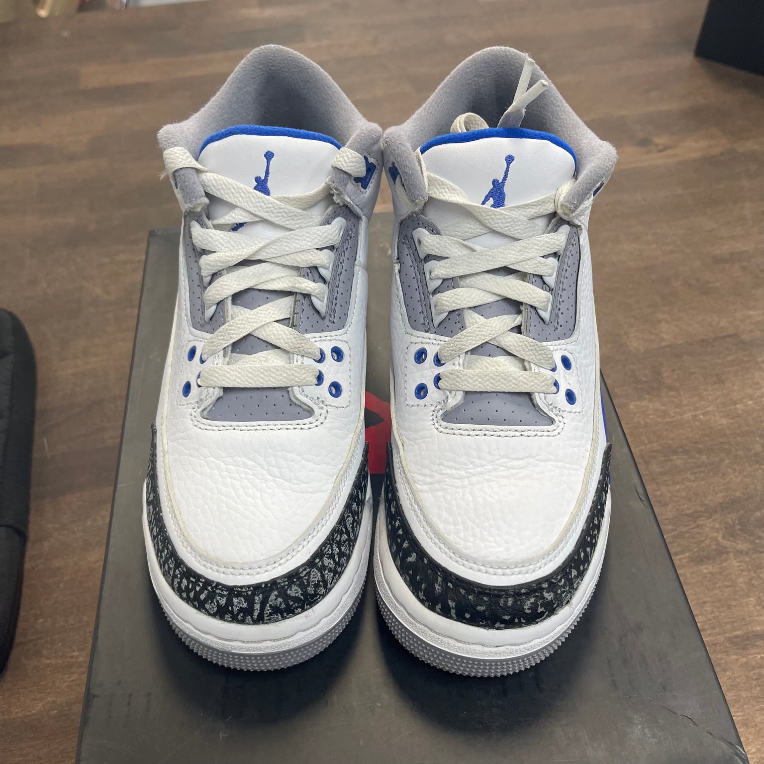 Racer Blue Jordan 3 (GS) (USED)