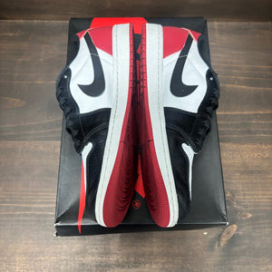 Jordan 1 Retro Low OG Black Toe (2023) Size 10 (Pre-Owned)