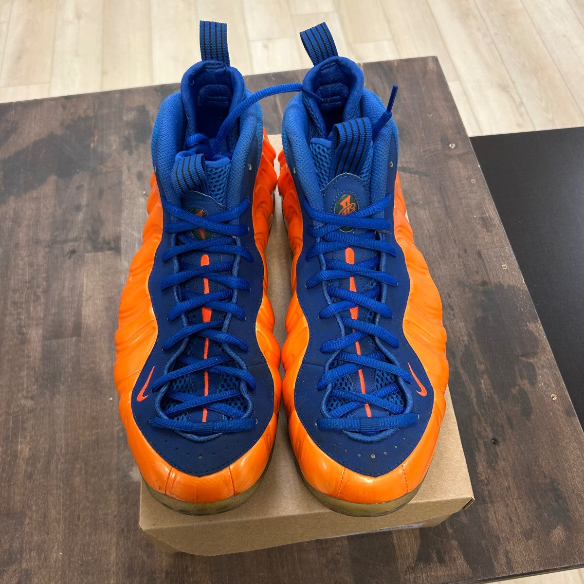 Nike Air Foamposite One Knicks Size 13 (Pre-Owned) - Image 2