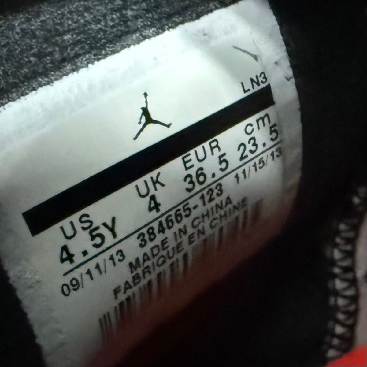 Jordan 6 Retro Infrared White (2014) (GS) - Image 7