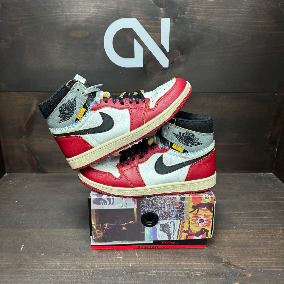 Jordan 1 Retro High OG SP Union LA Chicago Shadow - Image 1