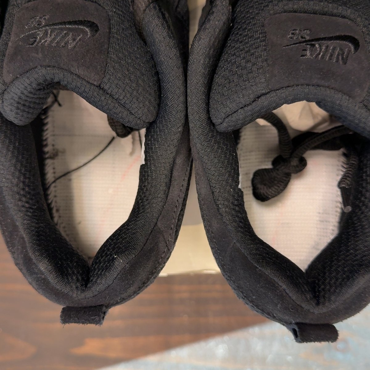 Nike SB Zoom Air Paul Rodriguez 1 Black Gum Size 12 (Pre-Owned) - aux