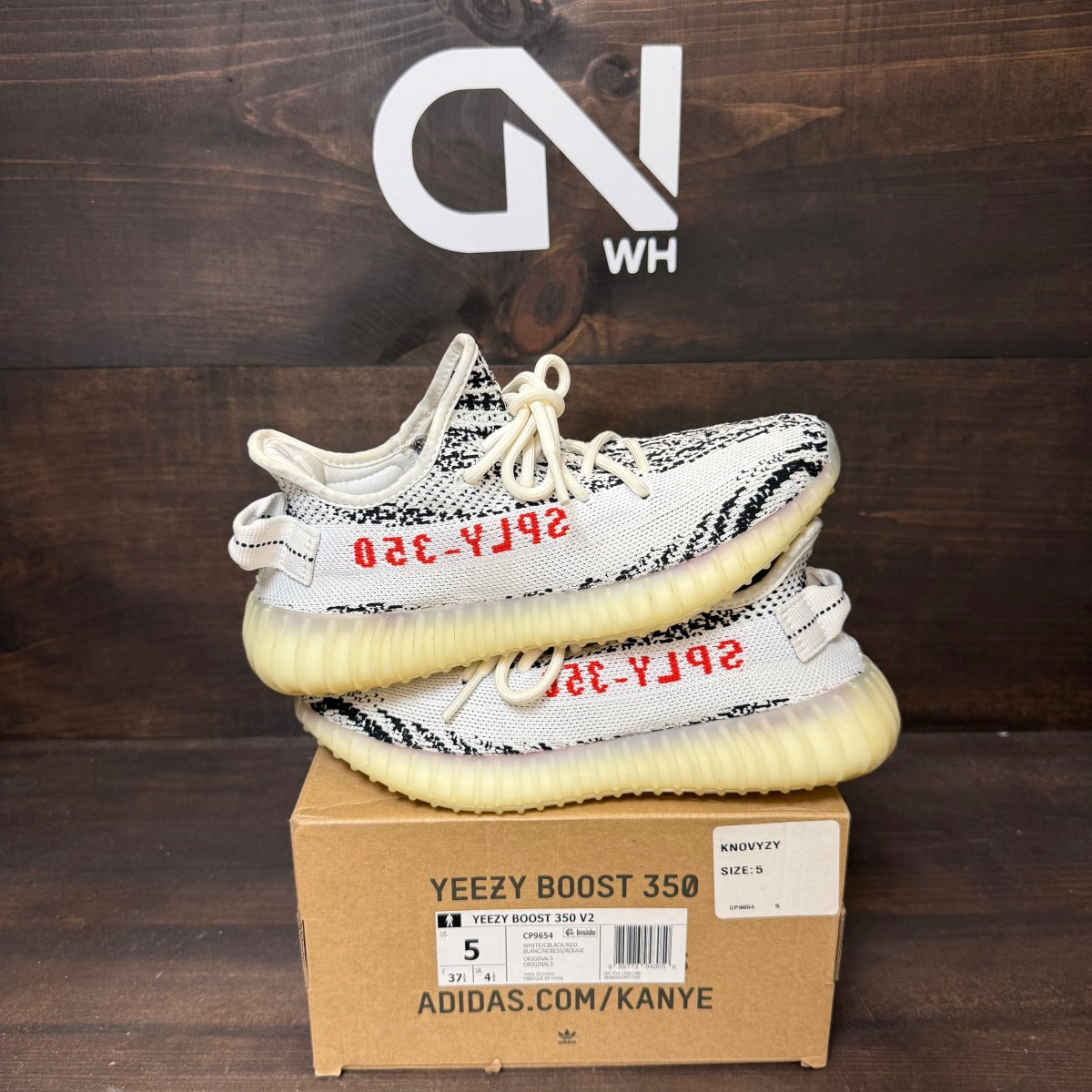 adidas Yeezy Boost 350 V2 Zebra - Image 1