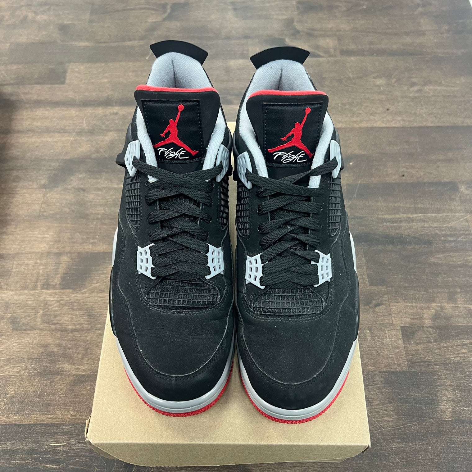 Bred Jordan 4 (2019) (Used,No Box)