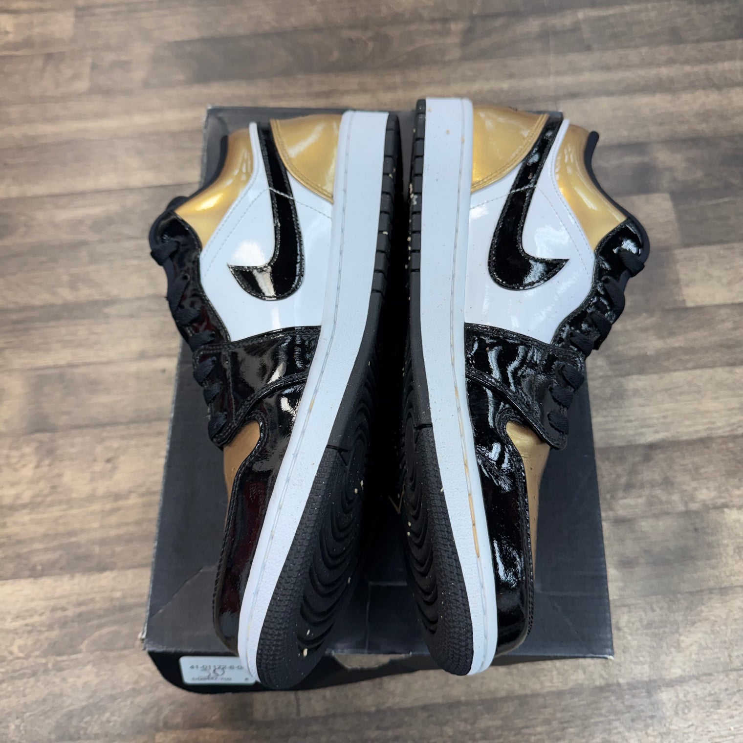 Gold Toe Jordan 1 Low (USED)