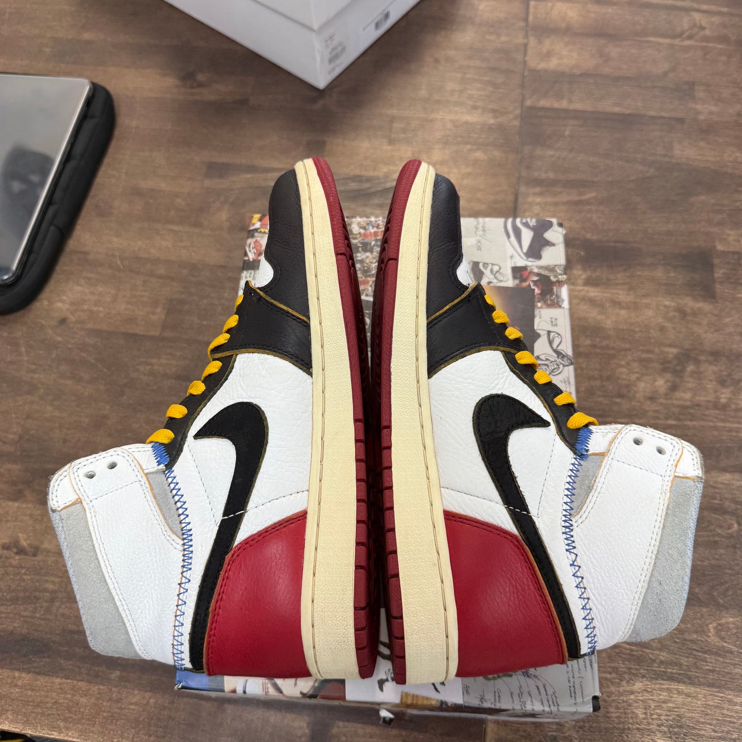 Union Black Toe Jordan 1 High (USED)