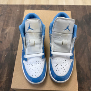 Jordan 1 Low SE Legend Blue Patent (GS) Size 4Y (Pre-Owned) - Image 2