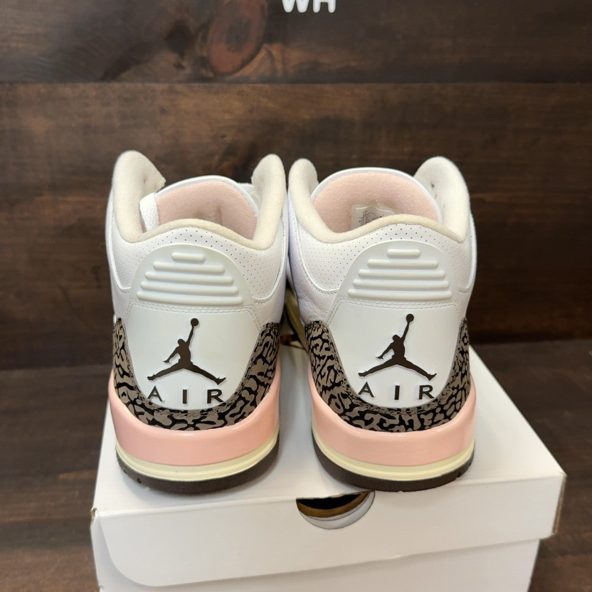 Jordan 3 Retro Neapolitan Dark Mocha (Women's) - Image 4