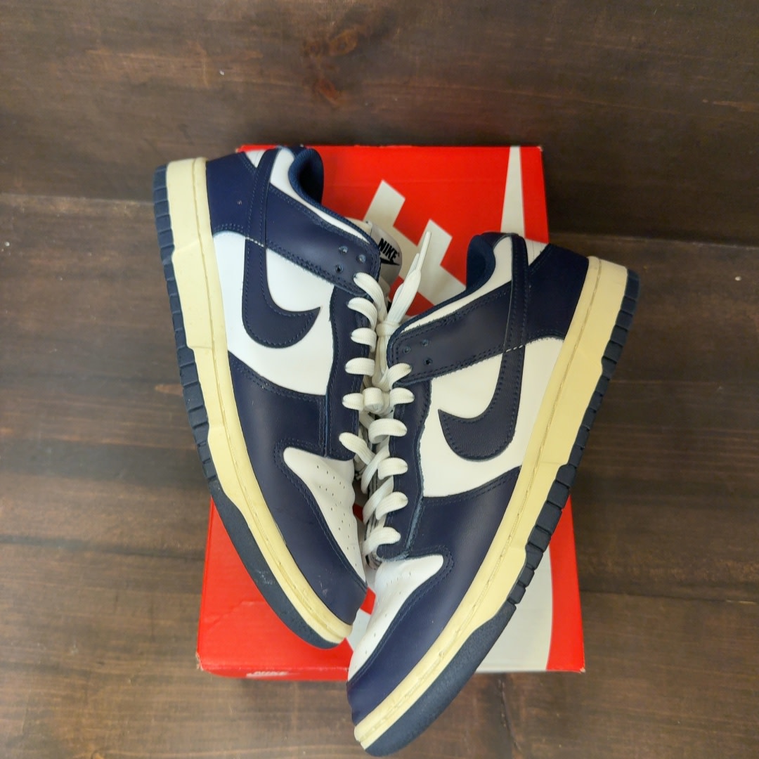 Nike Dunk Low Vintage Navy (Women's) - Image 2