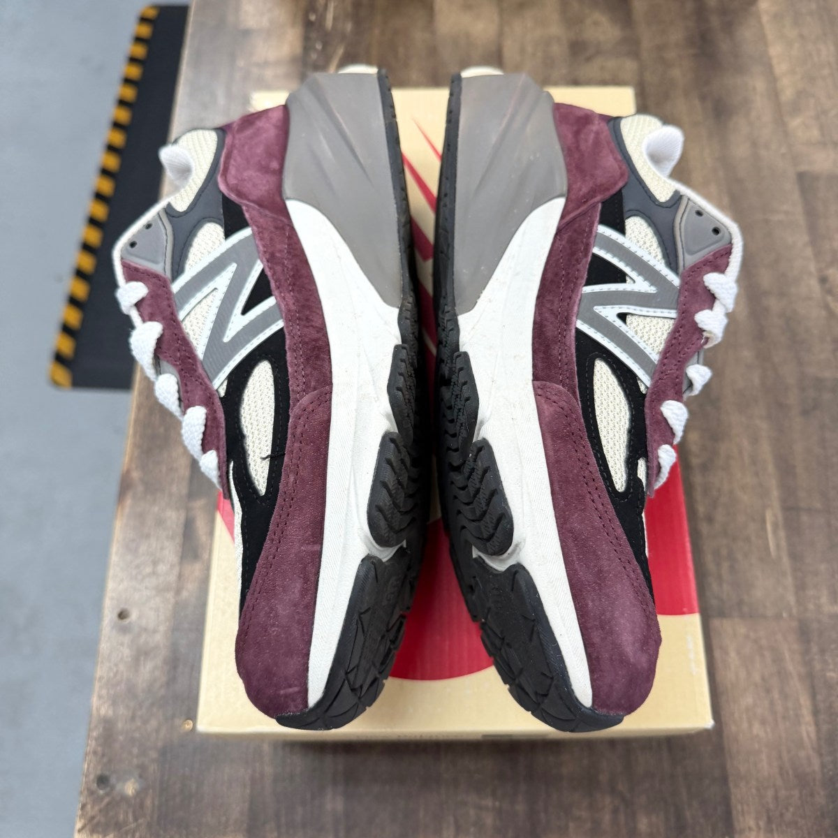 New Balance 990v6 MiUSA Dark Ember Afterglow Size 8 (Moderately Worn Pre-Owned)