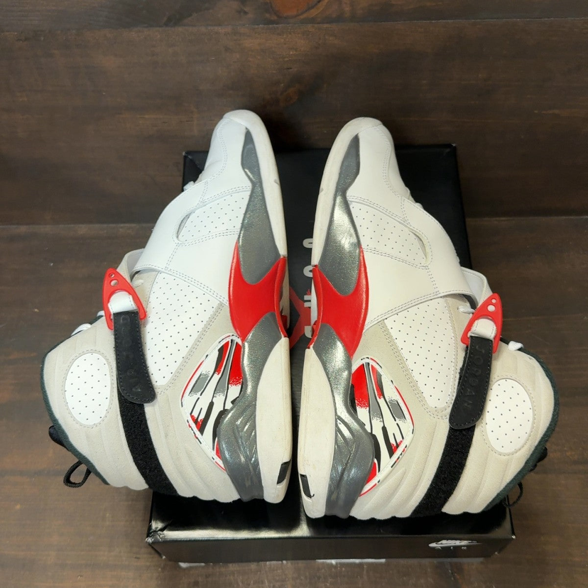 Jordan 8 Retro White True Red (2025) - Image 5