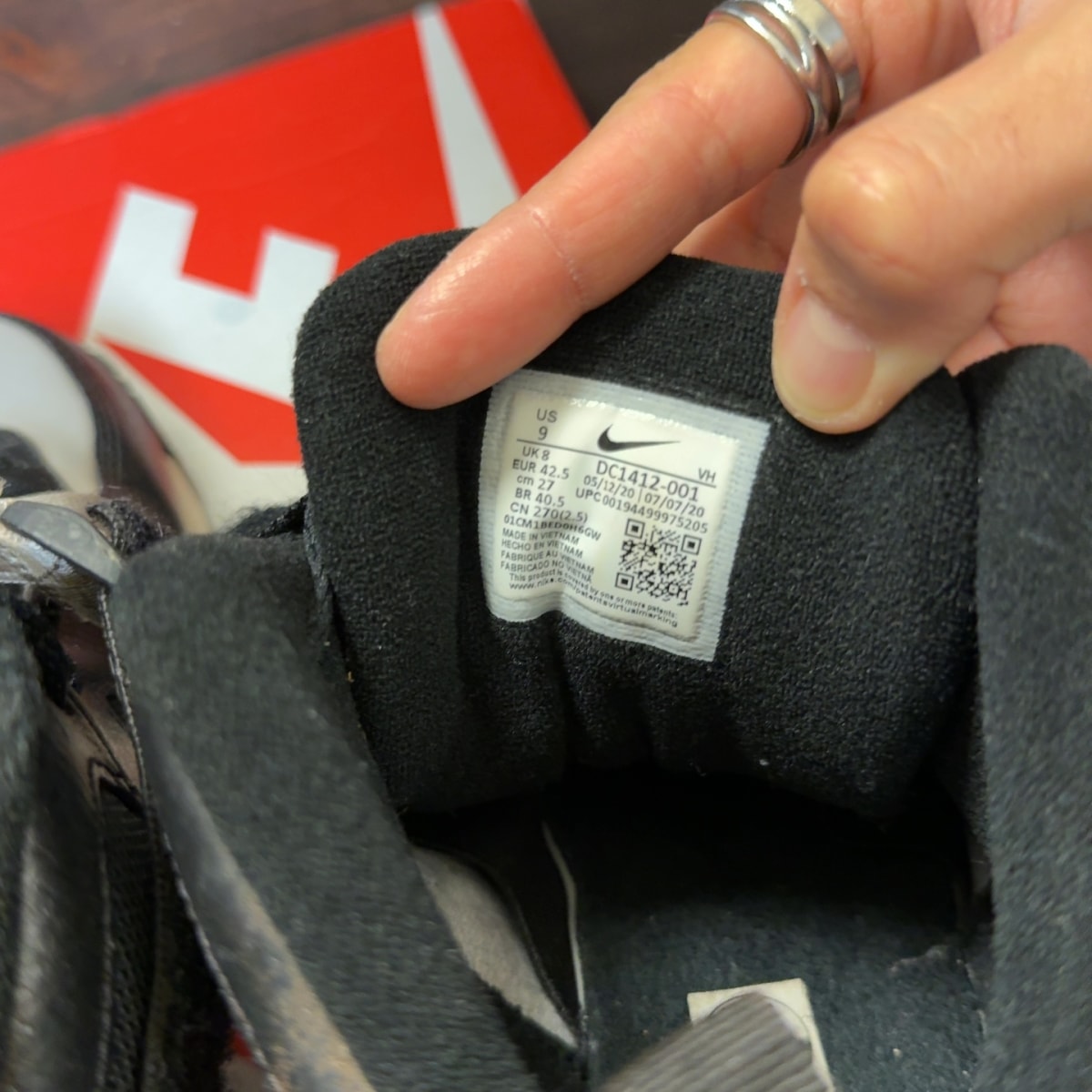 Nike Air Raid OG Black Grey (2020) - Image 9