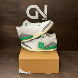 Jordan 3 Retro Lucky Green (Women's) Size 11W (Pre-Owned) - Image 1