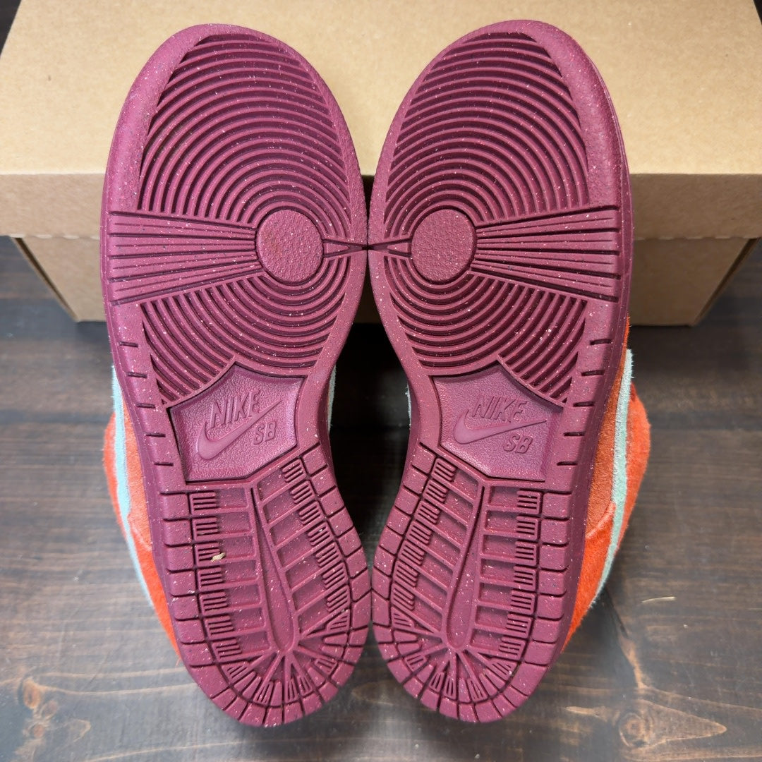 Nike SB Dunk Low Mystic Red Rosewood Size 5 (Pre-Owned) - Image 7
