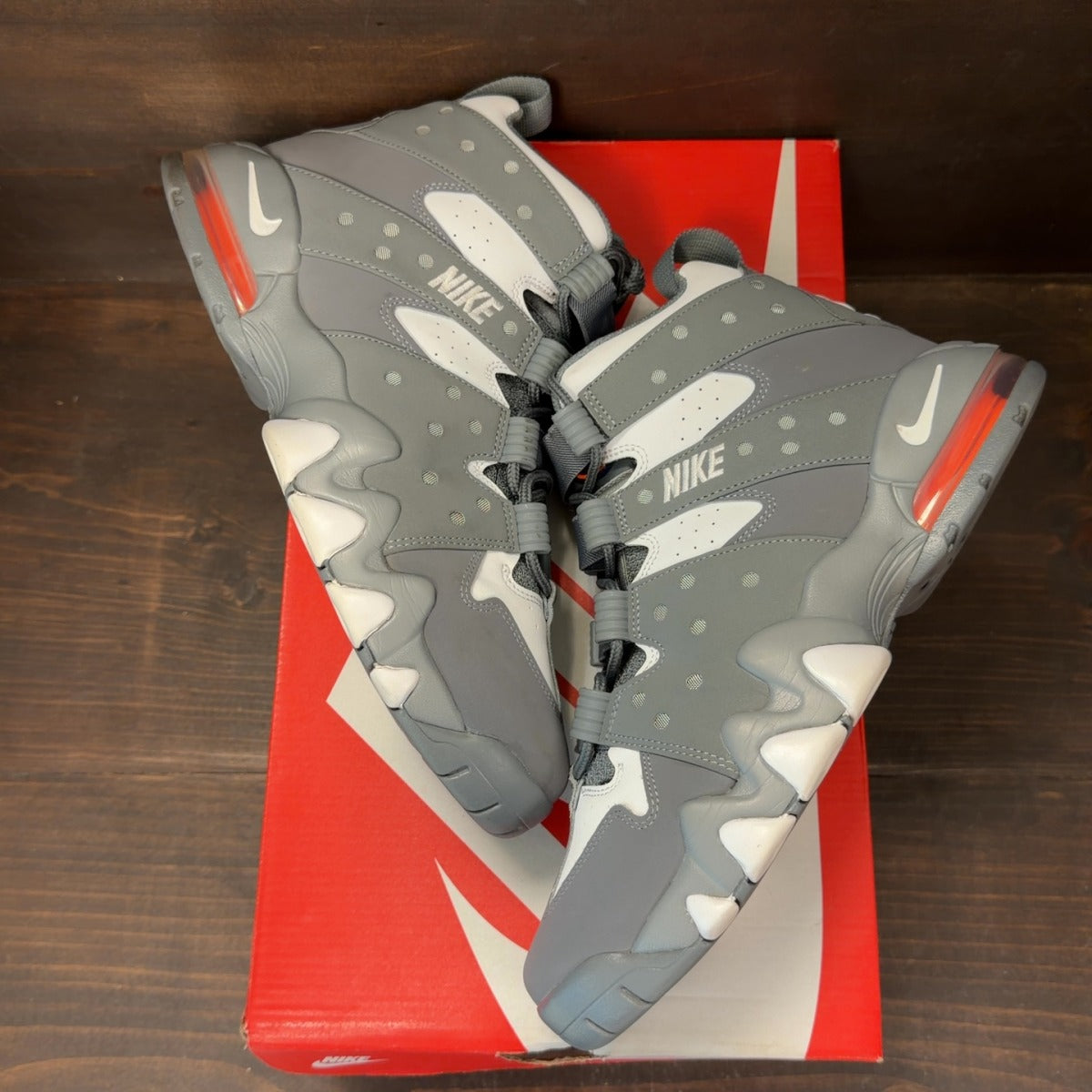Nike Air Max 2 CB '94 Cool Grey White - Image 2