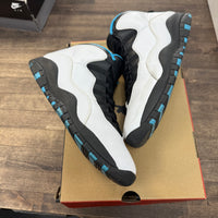 Powder Blue Jordan 10 (USED,Replacement Box)