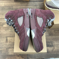 Burgundy Jordan 5 Retro (USED,No Box)