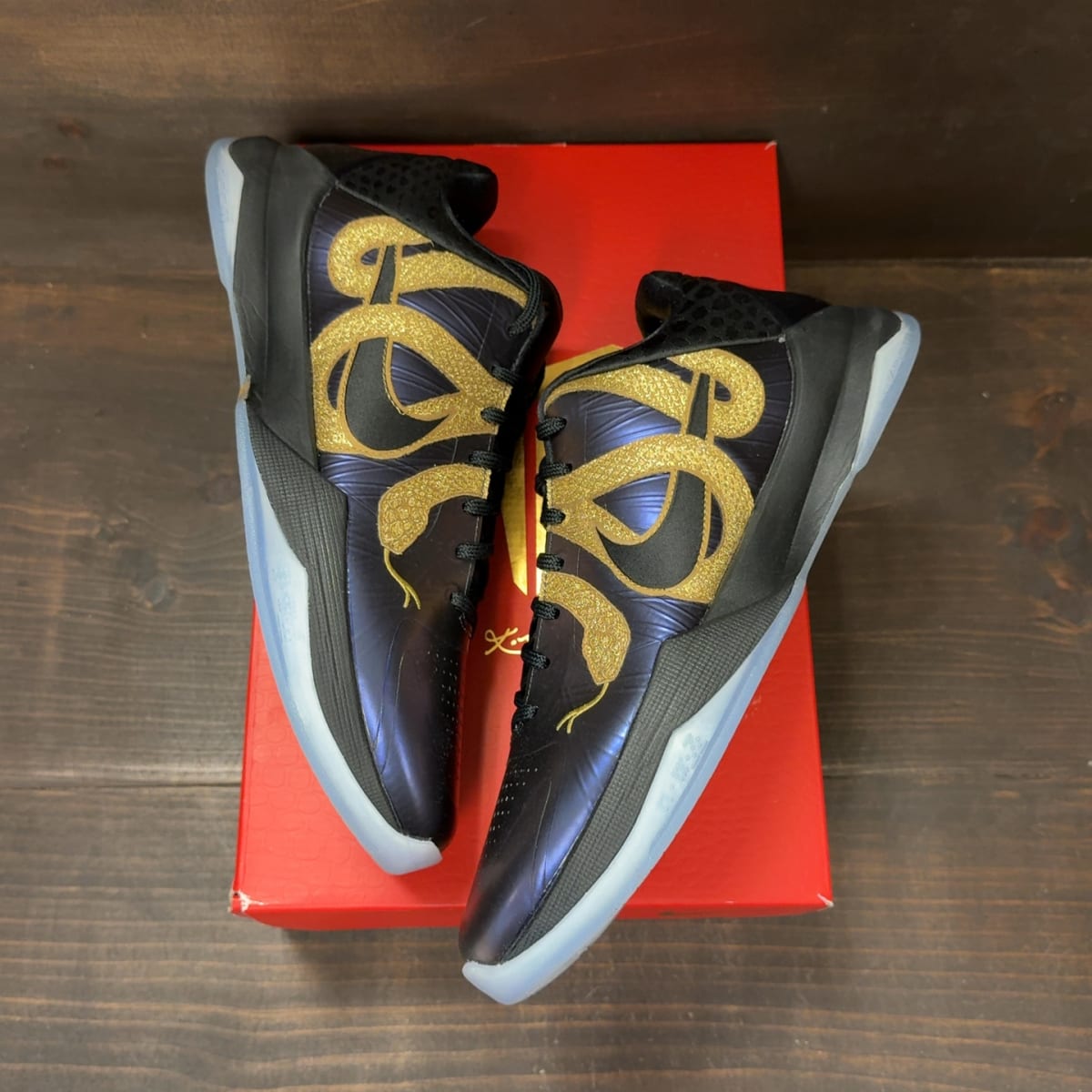 Nike Kobe 5 Protro Year of the Mamba Eggplant Size 9.5 (Pre-Owned) - back