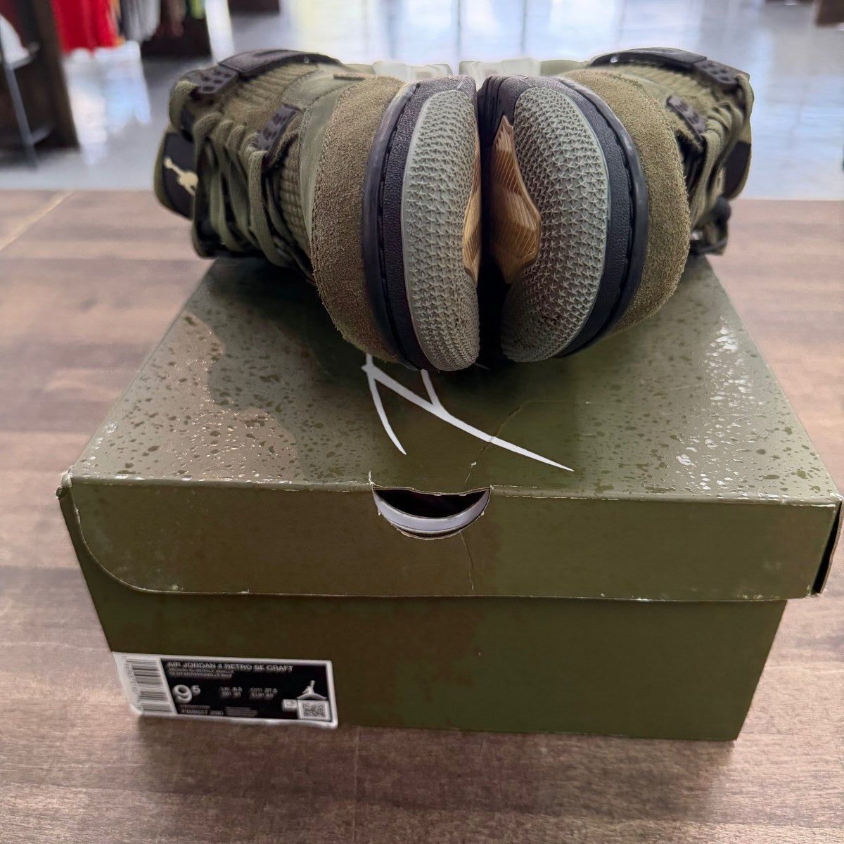 Jordan 4 Retro SE Craft Medium Olive - Image 6