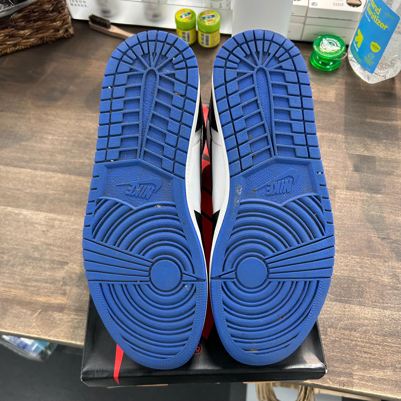 Royal Toe Jordan 1 High (USED)