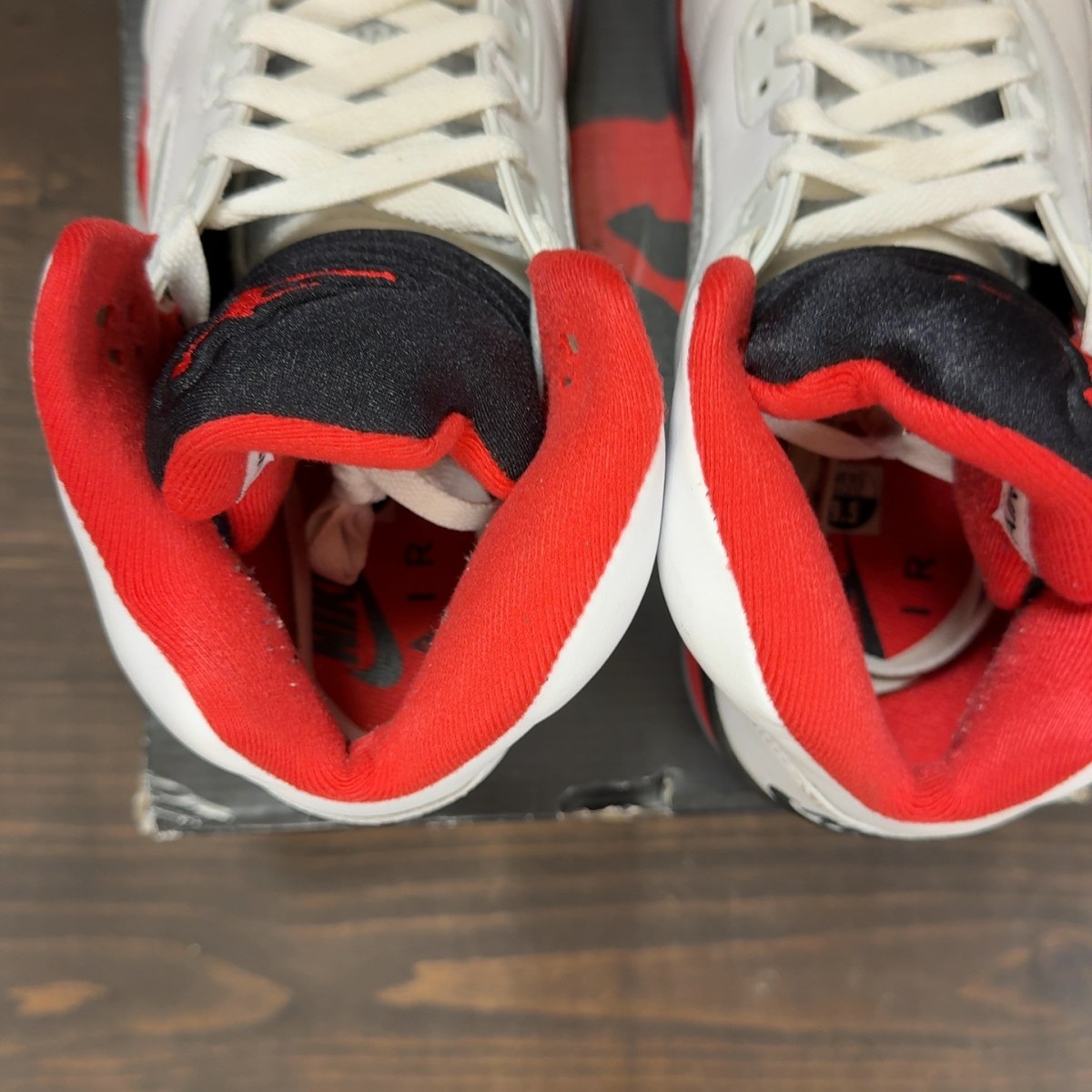 Jordan 5 Retro Fire Red Black Tongue (2025) - Image 6