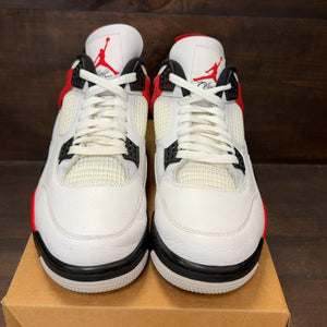 Jordan 4 Retro Red Cement Size 12 (Pre-Owned) - Image 3