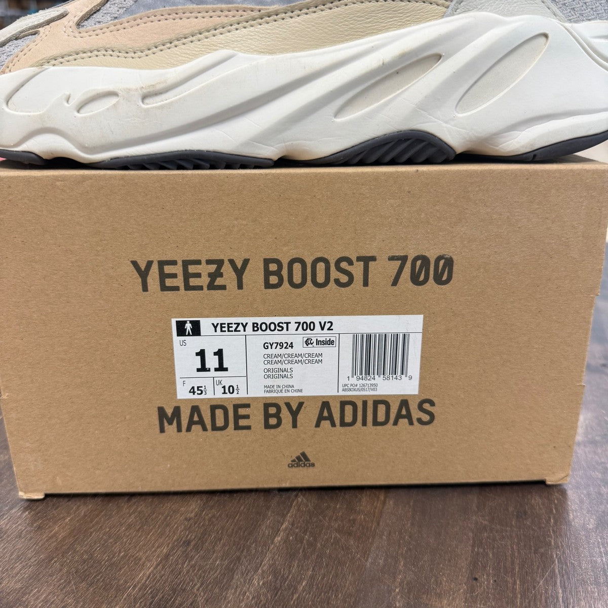 adidas Yeezy Boost 700 V2 Cream - Image 4