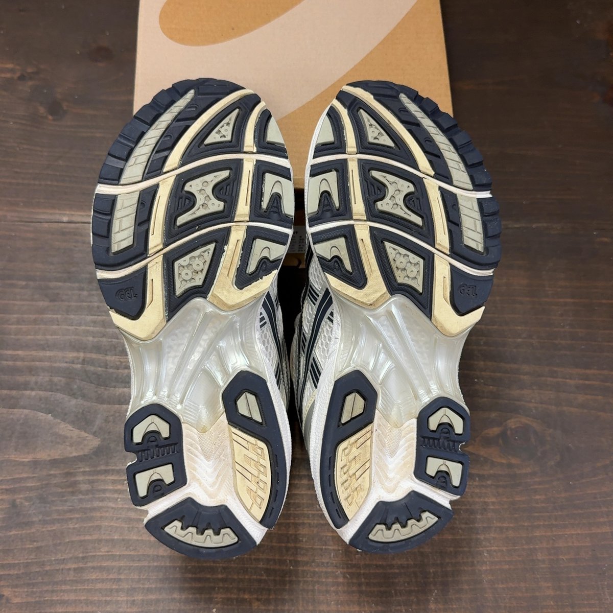 ASICS Gel-Kayano 14 White Midnight (Women's) Size 6.5W (Pre-Owned) - aux