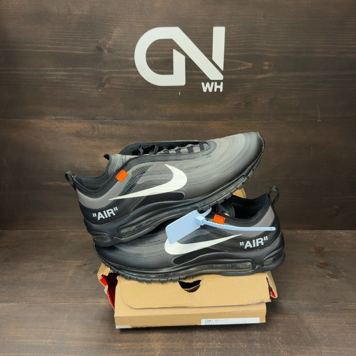 Nike Air Max 97 Off-White Black - Image 1