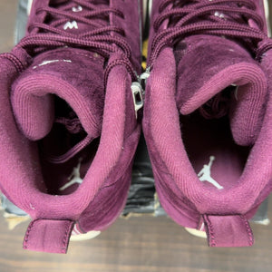 Jordan 12 Retro Bordeaux (GS) Size 7Y (Pre-Owned) - aux