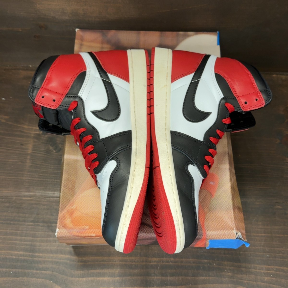 Jordan 1 Retro High OG Black Toe Reimagined - Image 4