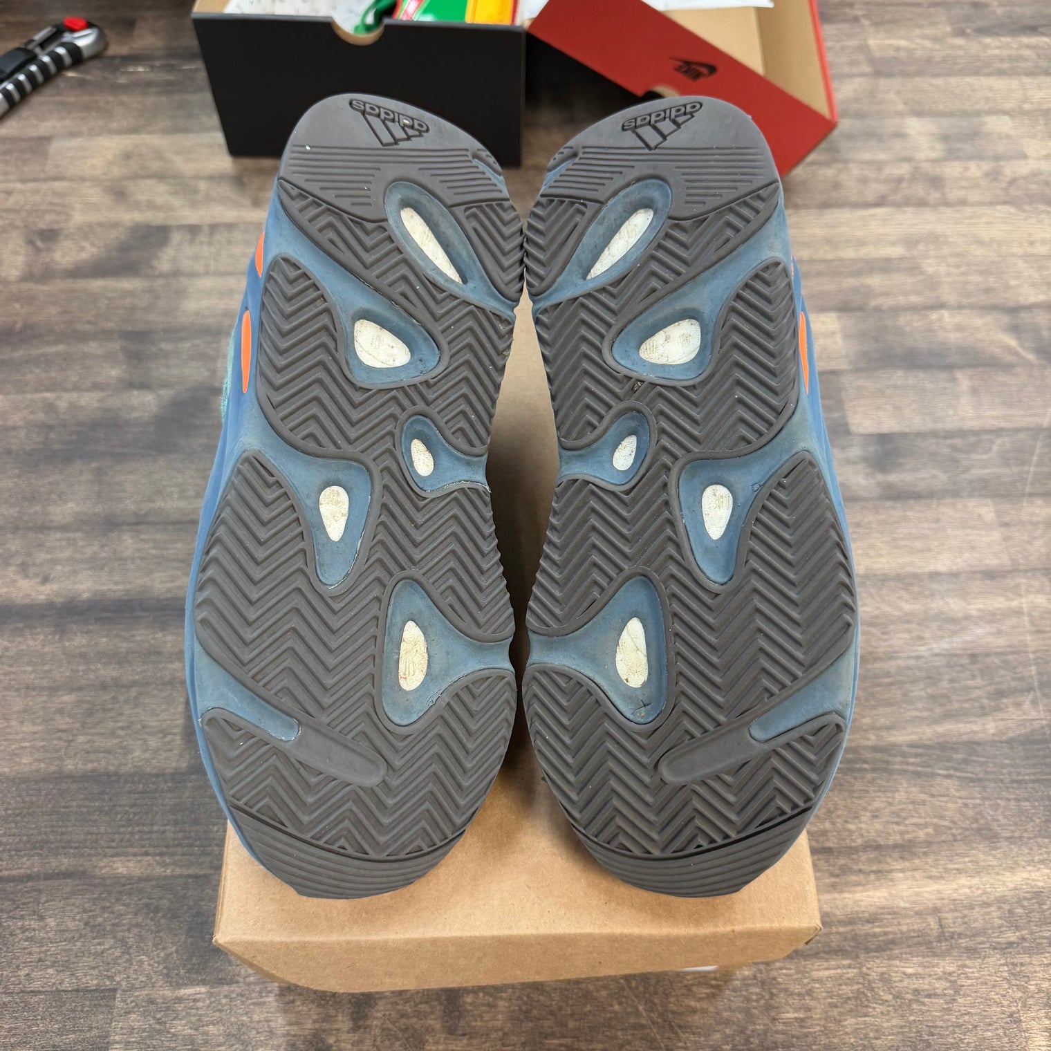 Faded Azure Yeezy 700 (USED, No Box)
