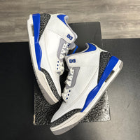 Racer Blue Jordan 3 (USED)