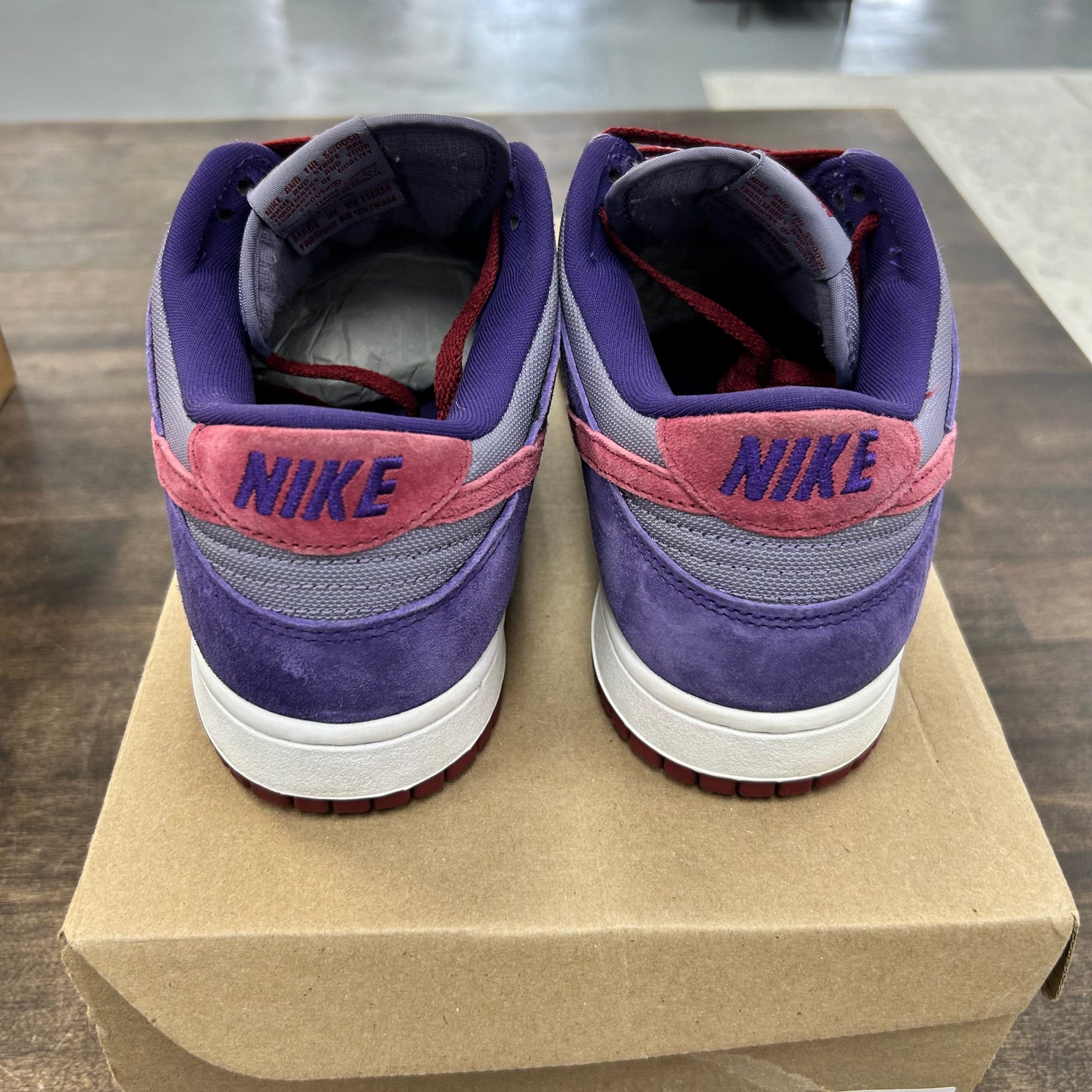 Plum Dunk Low (USED, No Box)