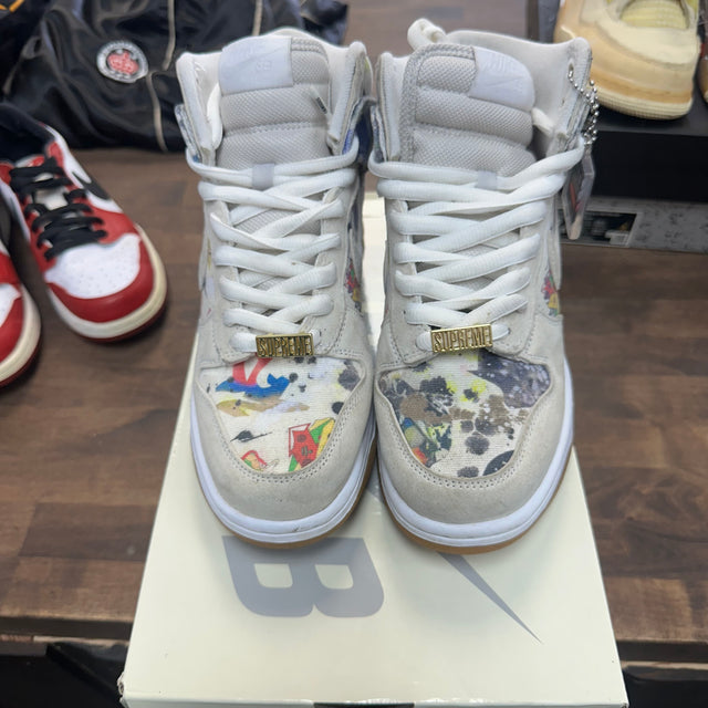 Supreme Rammellzee SB Dunk High (USED)