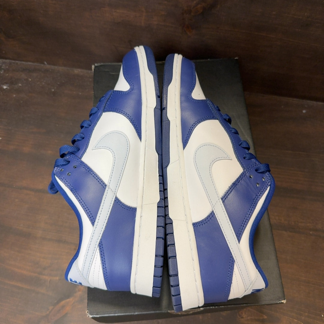 Nike Dunk Low Deep Royal Football Grey Size 13 (Pre-Owned) - Image 6