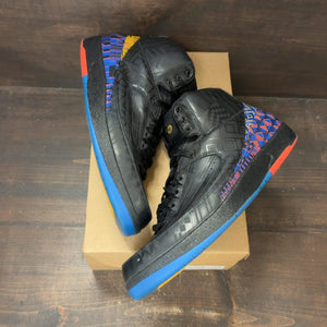 Jordan 2 Retro Black History Month (2019) Size 13 (Pre-Owned) - back