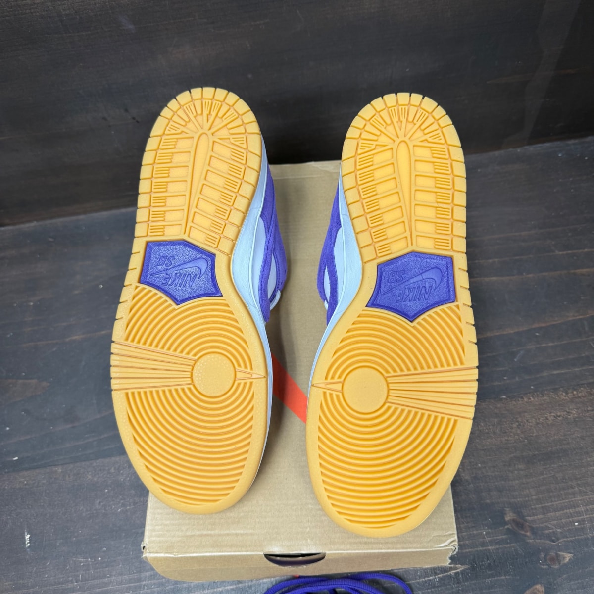 Nike SB Dunk Low Pro ISO Orange Label Court Purple Size 8 - Image 6
