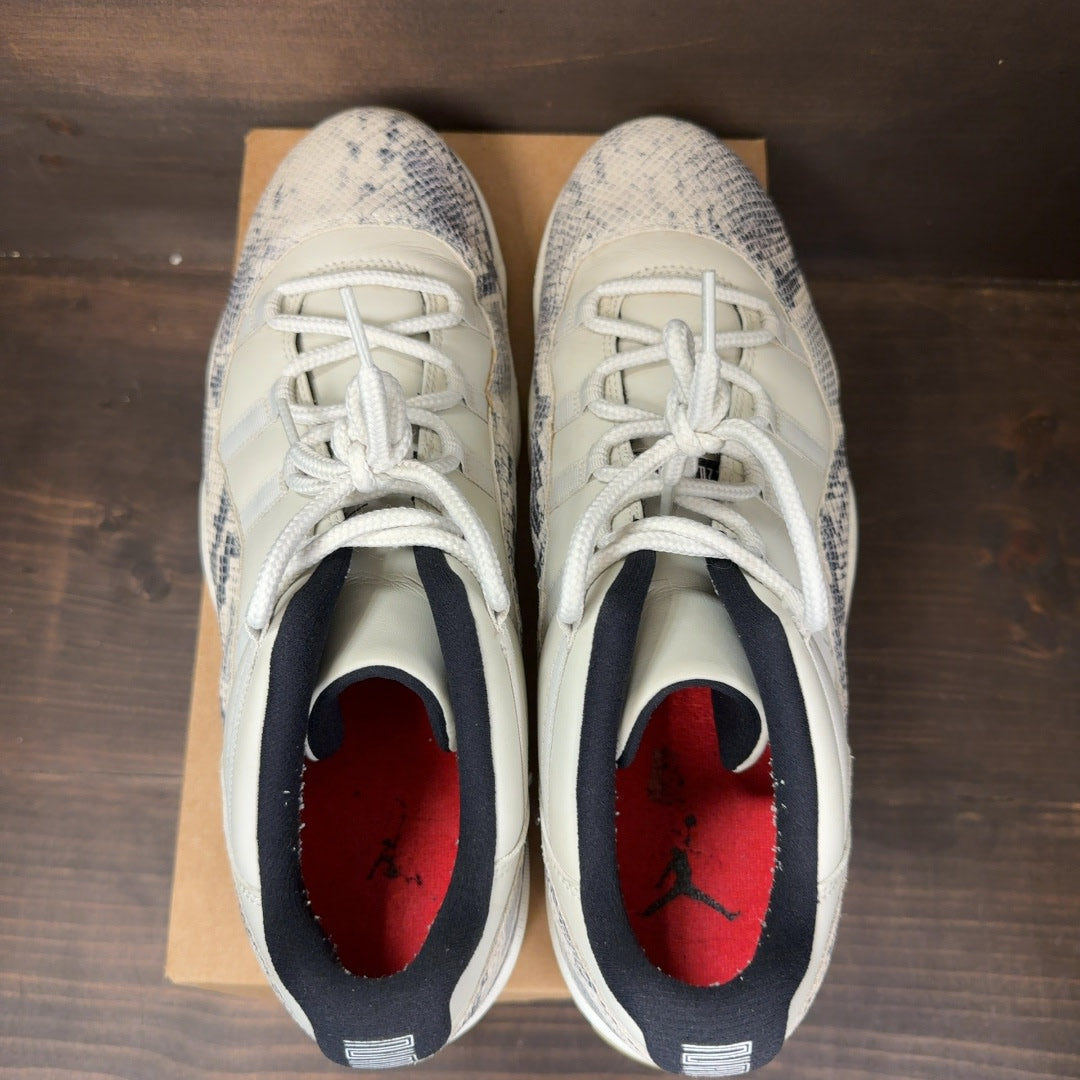 Jordan 11 Retro Low Snake Light Bone Size 15 (Pre-Owned) - Image 5