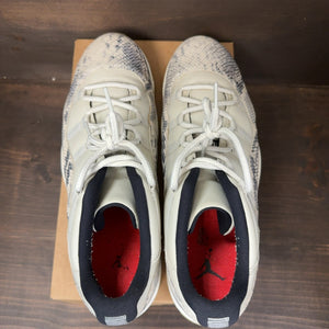 Jordan 11 Retro Low Snake Light Bone Size 15 (Pre-Owned) - Image 5