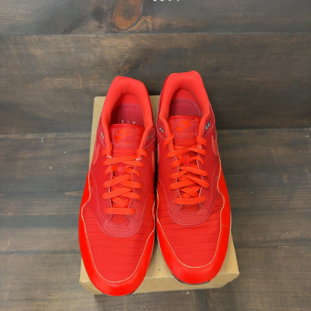 Nike Air Max 1 Gym Red Crimson Size 13 (Pre-Owned) - Image 3