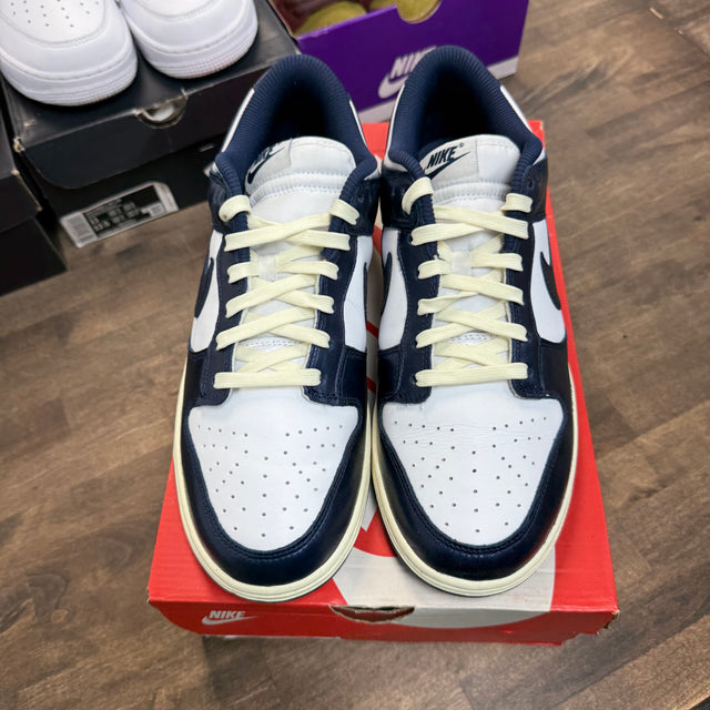 Vintage Navy Nike Dunk Low PRM (W) (USED)