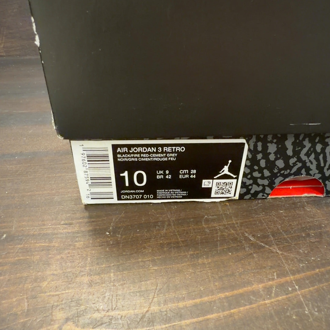 Jordan 3 Retro OG Black Cement (2024) - Image 7
