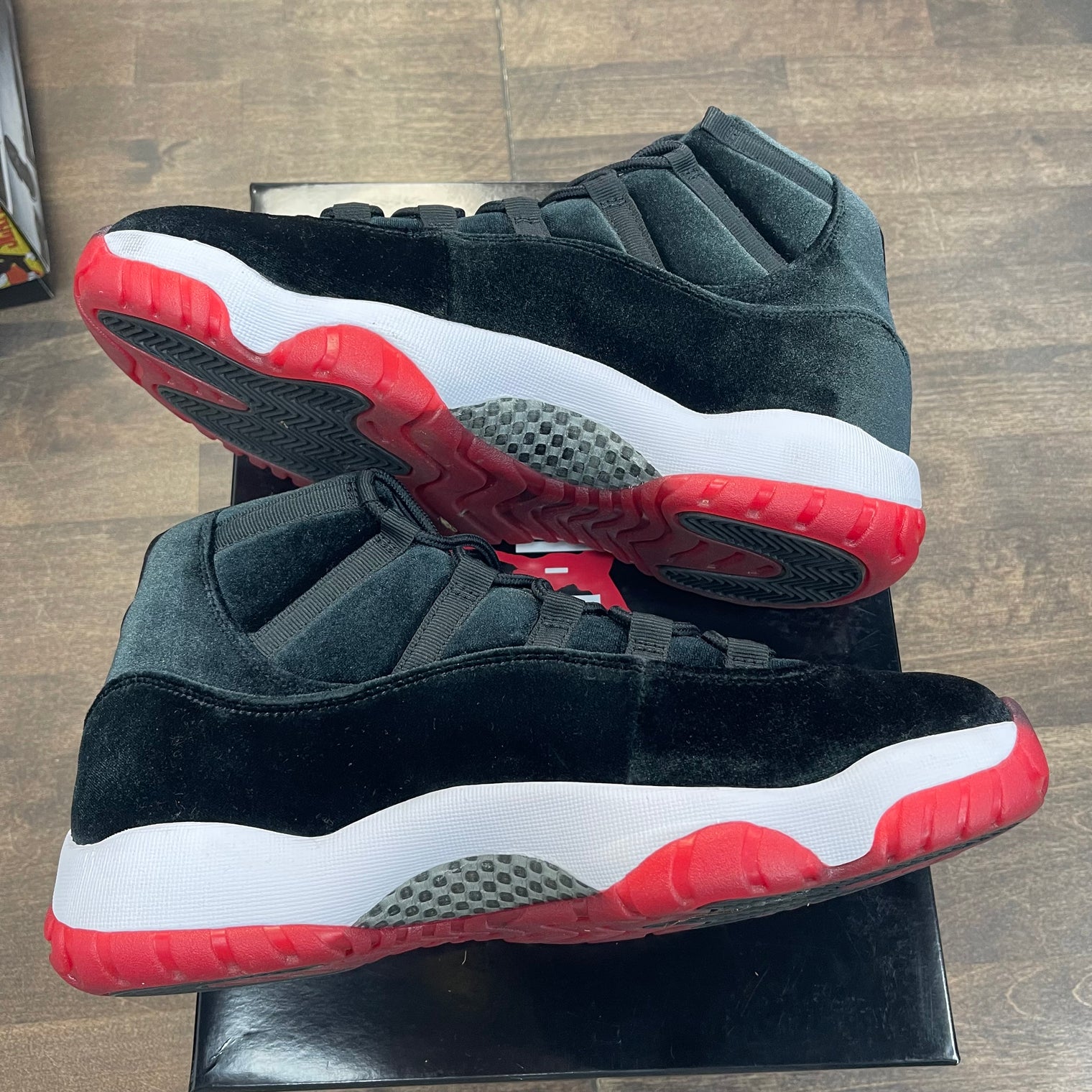 Bred Velvet Jordan 11 (W) (USED)