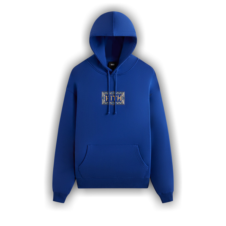 Kith Treats Hanukkah Hebrew Logo Williams III Hoodie 'Current'