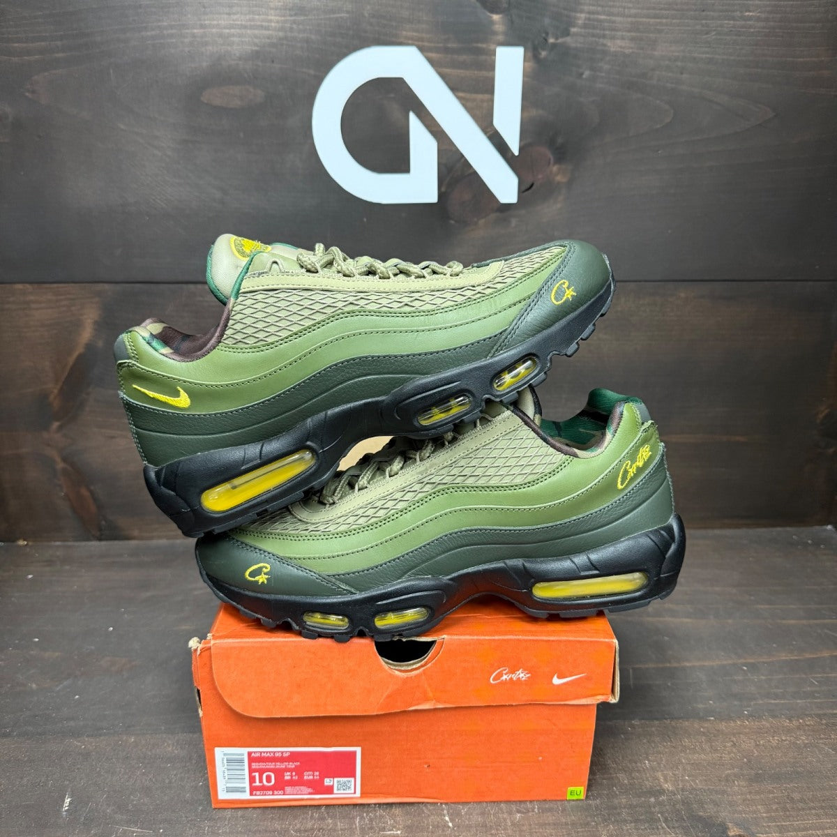 Nike Air Max 95 SP Corteiz Gutta Green - Image 1