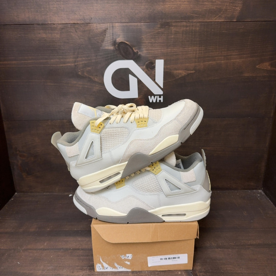 Jordan 4 Retro SE Craft Photon Dust Size 12 (Pre-Owned) - Image 1