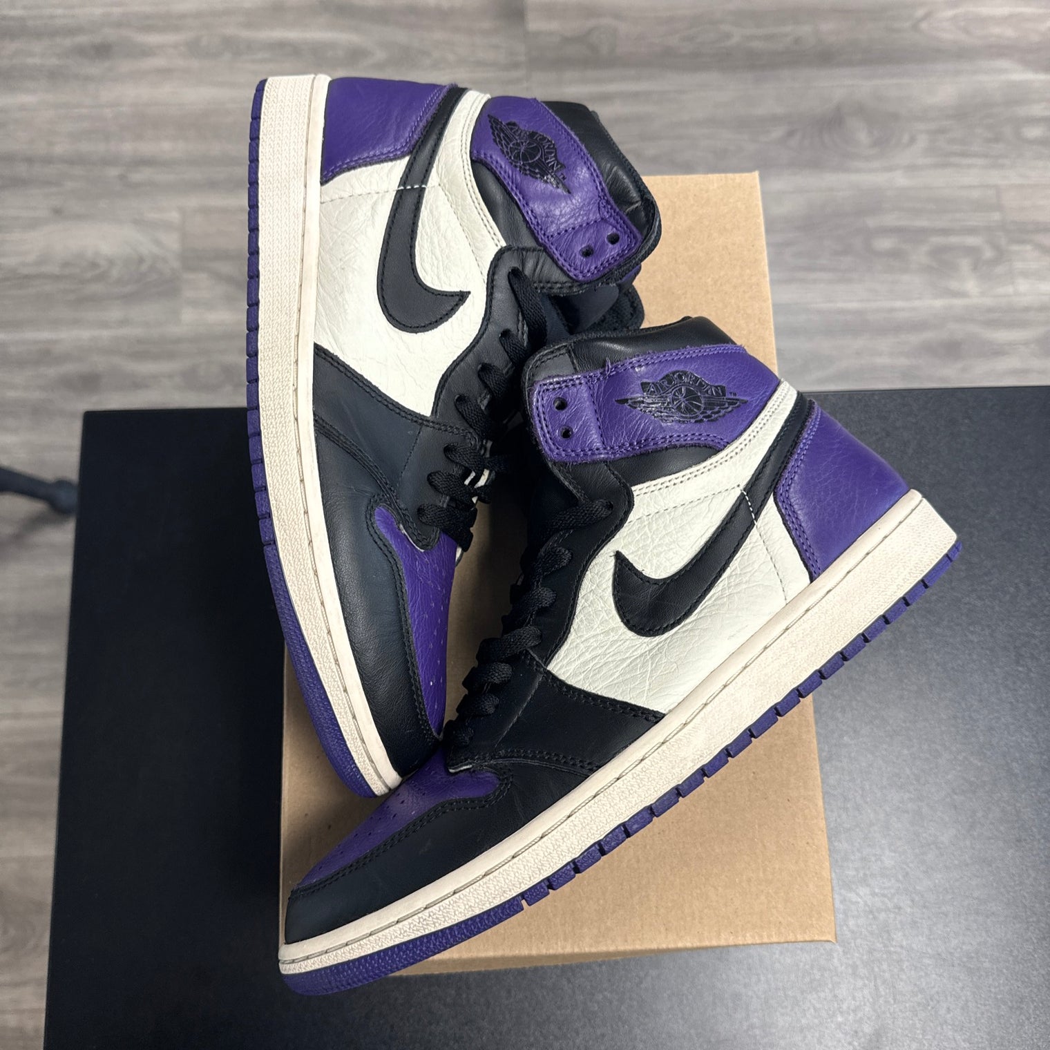 Court Purple Jordan 1 High Retro (2018) (USED;NO BOX)